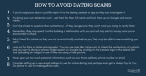 how to avoid dating scams black friday